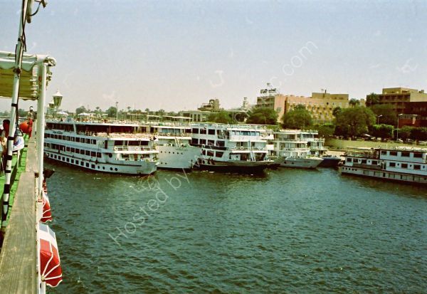 Cruise Boats on the Nile, Luxor
